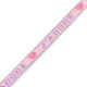 Ribbon text "J'adore" Pink-purple